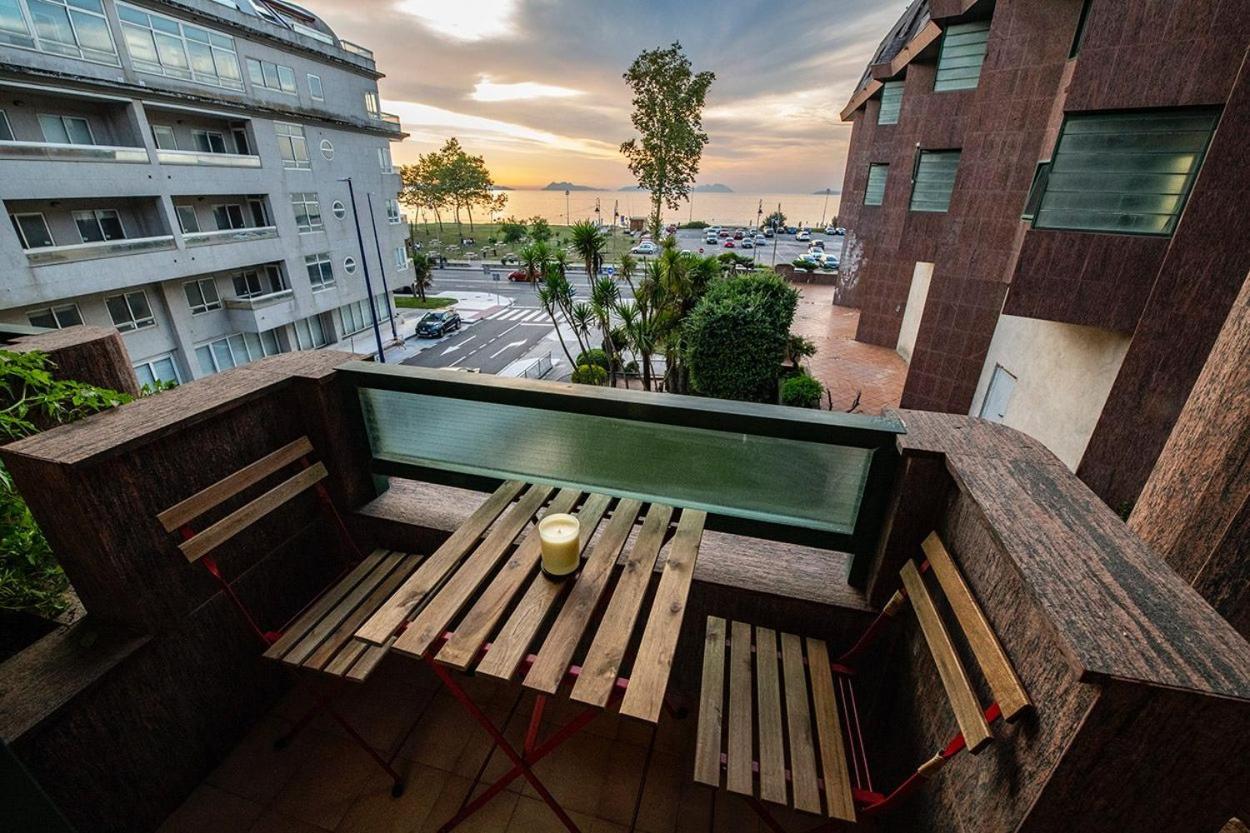 Apartamento Playa De Samil Vigo Ngoại thất bức ảnh
